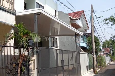 Dijual Rumah Bangunan Baru Siap Huni Dalam Komplek Perumahan Pondok Kopi Duren Sawit Jakarta Timur