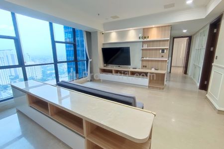 Available for Rent 3 Bedroom Luxury and Modern Furnished at Casa Grande Phase 2 - Kota Kasablanka Jakarta Selatan