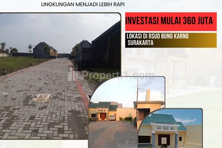 Dijual Rumah Murah Tipe 40 Bebas Banjir di Timur Jembatan Mojo Solo dekat Alun-alun Solo - Mojolaban, Sukoharjo, Jawa Tengah