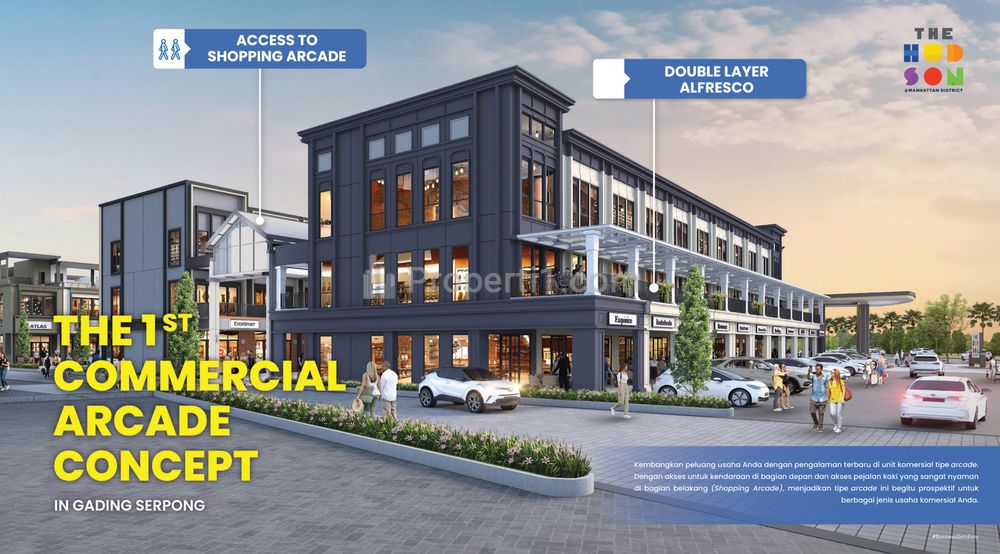 Dijual Ruko Baru di Gading Serpong Tangerang - The Hudson