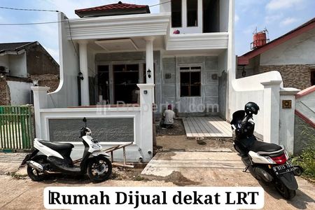 Dijual Rumah Baru Perumahan dekat Stasiun LRT Jatibening Pondok Gede Bekasi