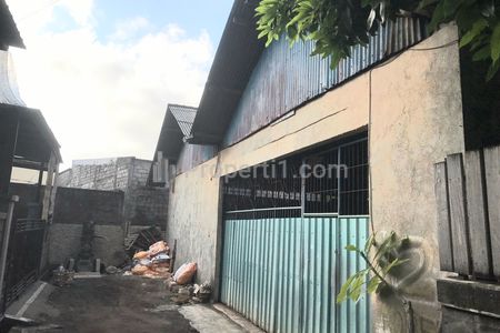 Dijual Tanah Bonus Gudang di Jalan Tukad Pancoran Denpasar Bali