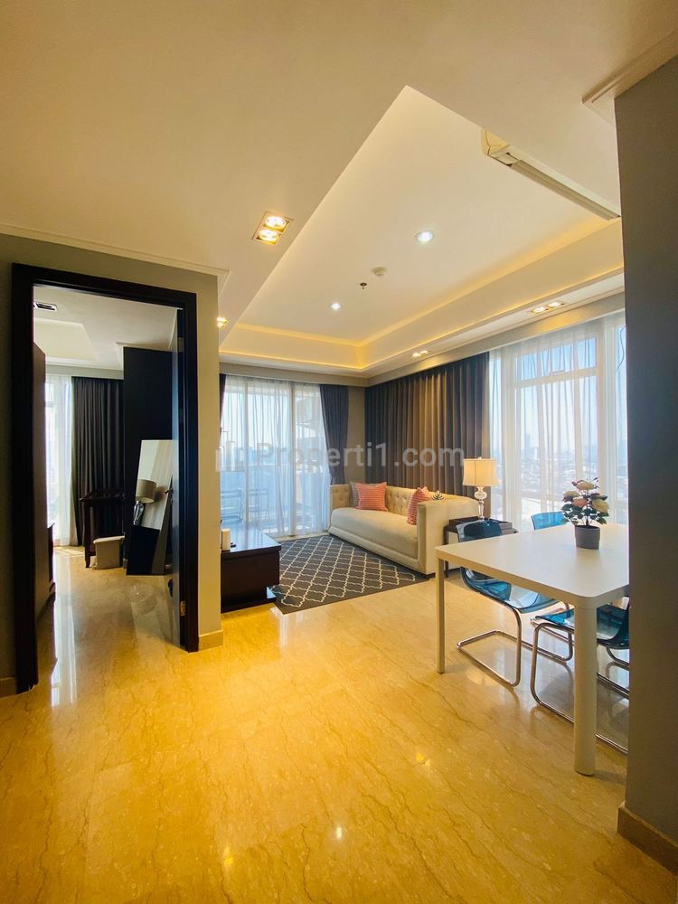 For Sale Apartemen Menteng Park Cikini Tower Emerald - 2 Bedrooms Luas Fully Furnished & Good Unit