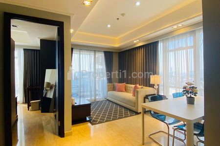 For Sale Apartemen Menteng Park Cikini Tower Emerald - 2 Bedrooms Luas Fully Furnished & Good Unit