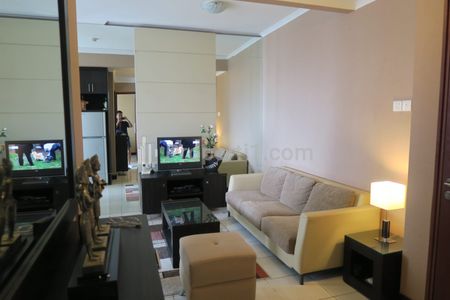 Dijual Apartemen Sudirman Park Jakarta Pusat - 2 BR Fully Furnished, dekat London School, Citywalk Sudirman, dan Stasiun MRT