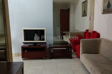 Sewa Apartemen Sudirman Park Jakarta Pusat - 2 BR Fully Furnished, dekat London School, Citywalk Sudirman, dan Stasiun MRT