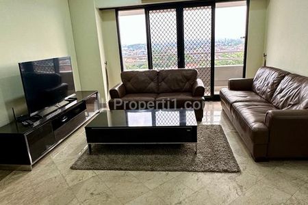 For Rent Apartment Bona Vista Lebak Bulus Type 3 Bedroom Full Furnished