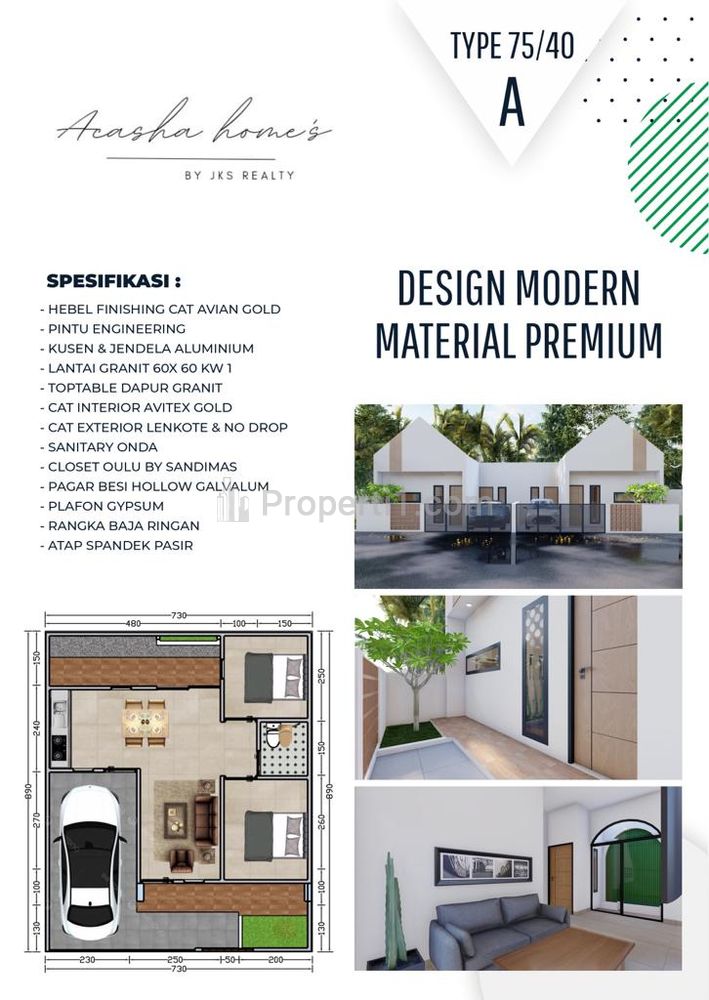 Dijual 8 Unit Rumah di Cluster Acasha Homes, Mustika Jaya, Bekasi