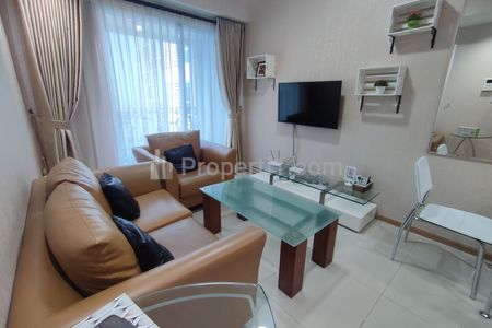 Dijual Apartemen 2 Kamar Tidur 2 Kamar Mandi Perabotan Lengkap dan Siap Huni di Casa Grande Residence Mall Kota Kasablanca