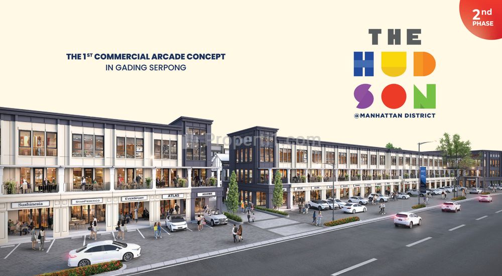 Dijual Ruko Modern Baru di Gading Serpong Tangerang - The Hudson Phase 2 @Manhattan District