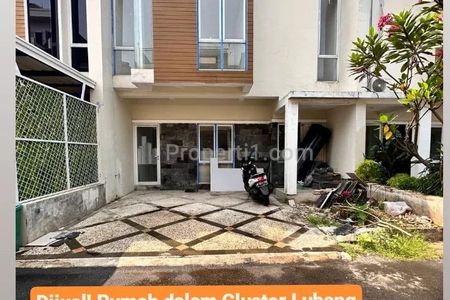 Dijual Rumah Cluster di Lubang Buaya Cipayung dekat Stasiun Taman Mini Jakarta Timur