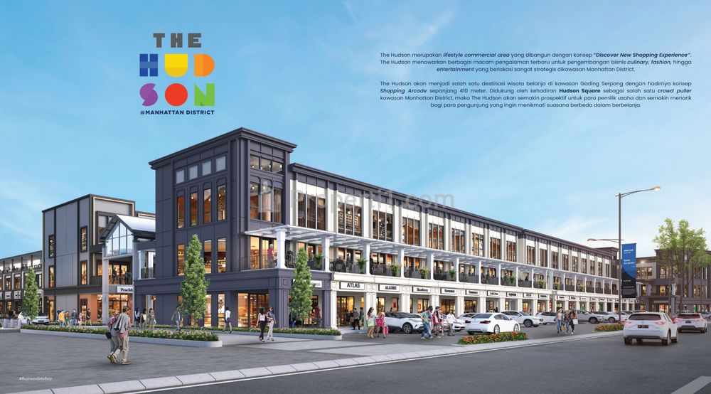 Dijual Ruko Tahap 2 di Gading Serpong Tangerang - The Hudson Phase 2 @Manhattan District 