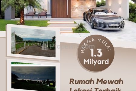 Dijual Rumah Baru 2 Lantai Termurah di Kolonel Masturi Cisarua Bandung