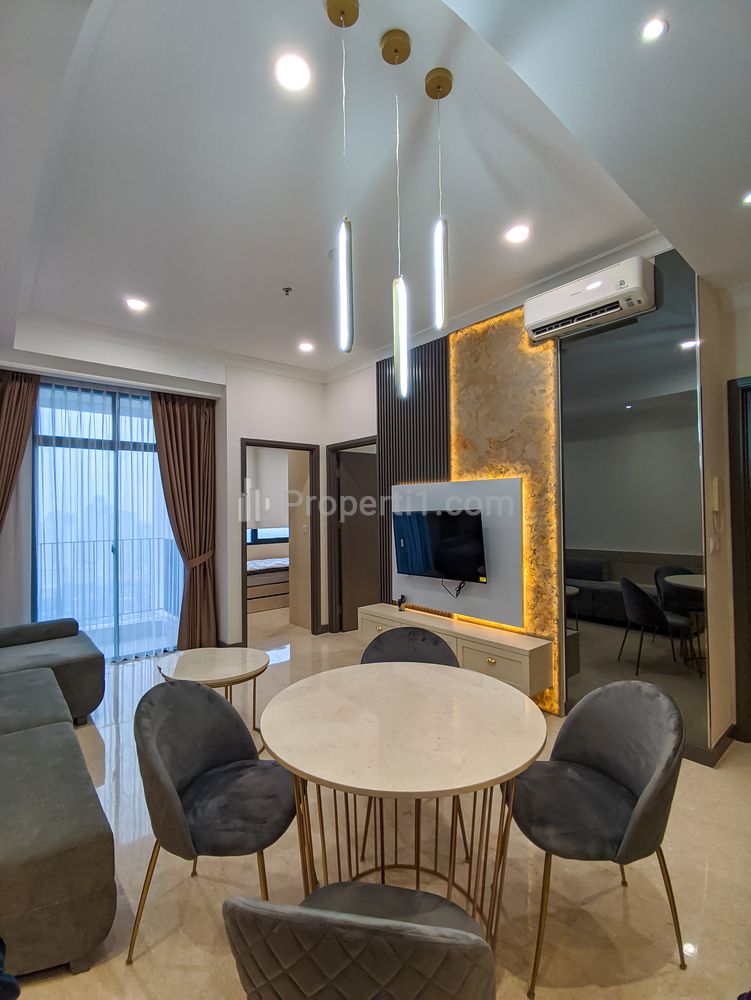 Sewa Apartemen Permata Hijau Suites 2BR - Modern Full Furnished - 35144