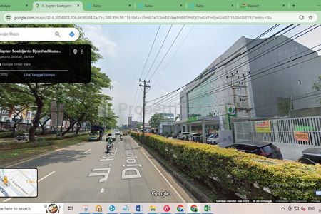 Dijual Tanah Strategis 161 m2 di Jl. Cilenggang Raya, Rw. Buntu Serpong Kota Tangsel - Samping Kantor BPJS Ketenagakerjaan Tangsel