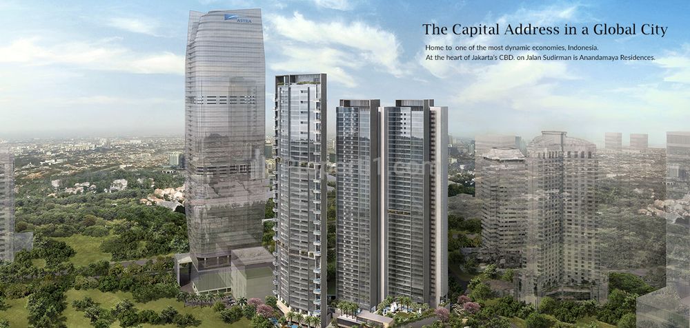 Dijual Cepat Apartemen Anandamaya Sudirman 3+1 Kamar 175 Sqm Fully Furnished