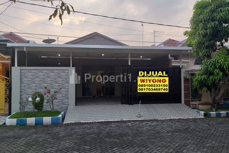 Jual Rumah 1 Lantai berikut perabotannya di Manyar Jaya Surabaya Timur