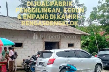 Jual Tanah Bonus Penggilingan dan Rumah di Desa Pedes Kabupaten Karawang Jawa Barat