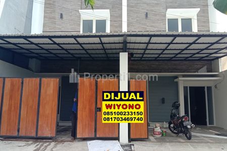 Jual Rumah Baru 2 Lantai di Perumahan Rungkut Asri Surabaya dekat Superindo McD dan MERR