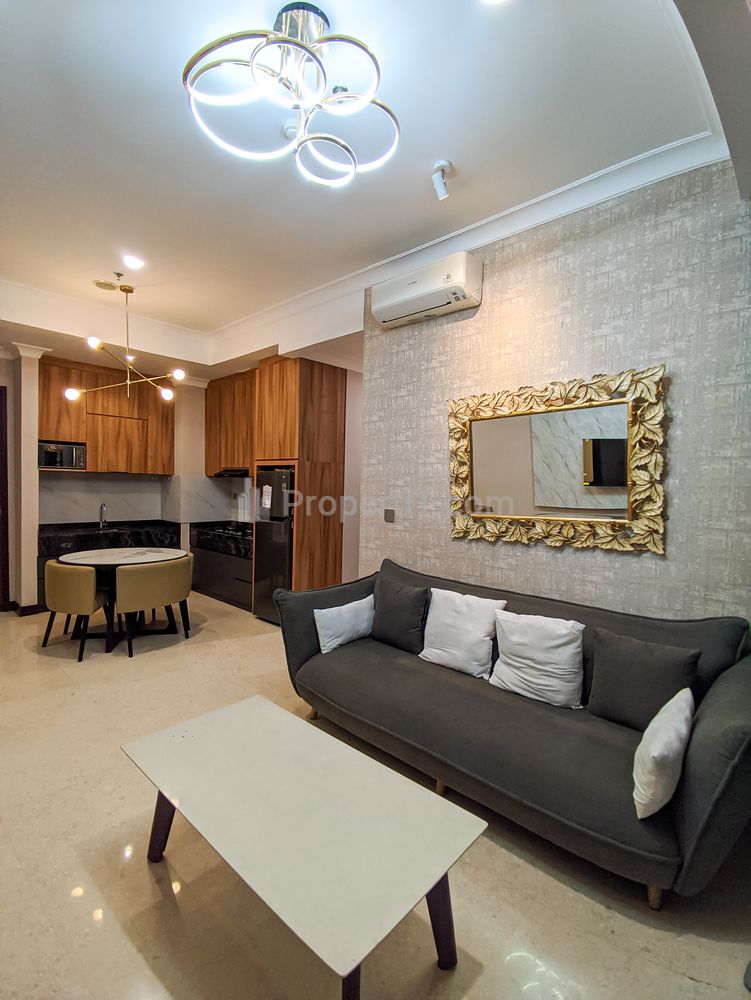 Sewa Apartemen Permata Hijau Suites 3BR - Modern Full Furnished - KL1576