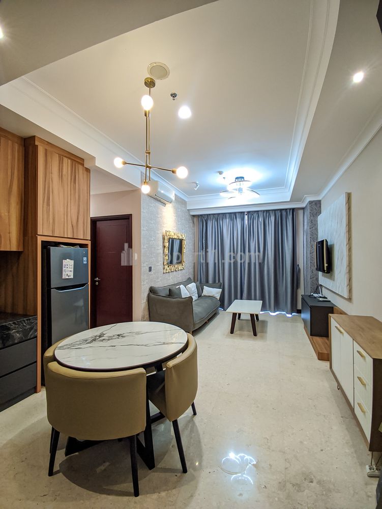 Sewa Apartemen Permata Hijau Suites 3BR - Modern Full Furnished - KL1576