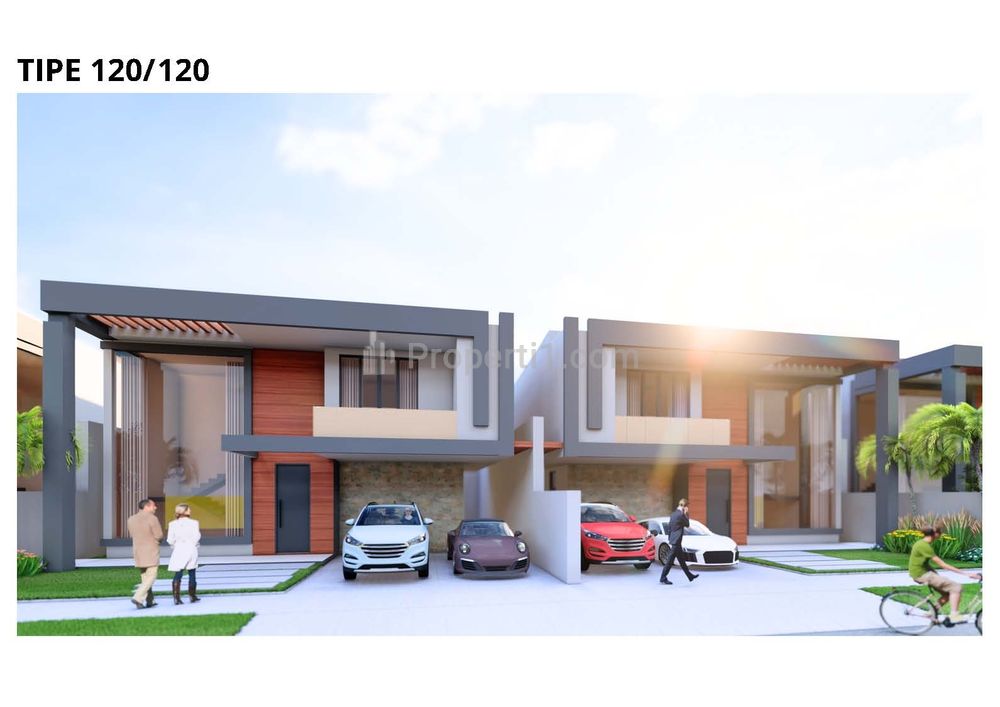 Termurah Dipasarkan Rumah Villa Modern View Cantik Memukau Sejuk di Cisarua Lembang Bandung