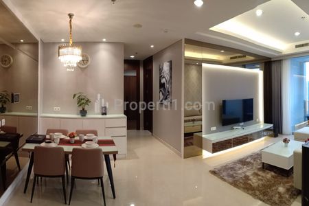 Disewakan Apartemen The Elements di Jakarta Selatan – 2 + 1 Bedrooms Modern Fully Furnished