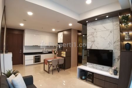 Disewakan Apartemen The Elements di Jakarta Selatan – 2 Bedrooms 2 Bathrooms Modern Fully Furnished