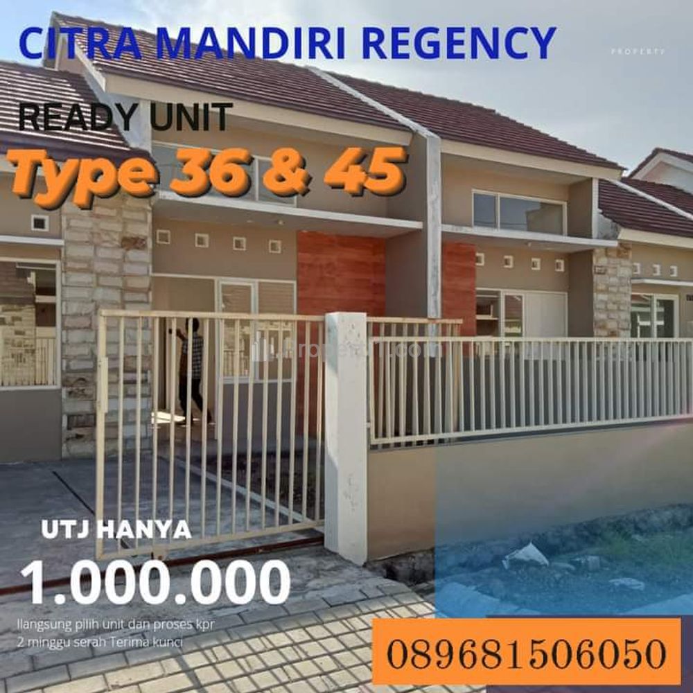 Rumah dijual Baru dan Siap huni Kab. Sidoarjo