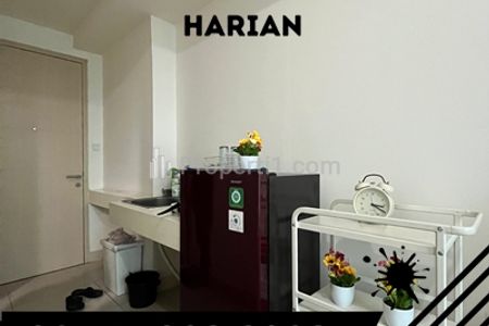 Sewa Apartemen Harian Treepark Serpong BSD Tipe Studio Full Furnished