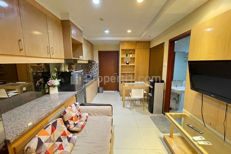 For Rent Apartemen Thamrin Residence Dekat Mall Grand Indonesia Jakarta Pusat - 1 Bedroom Fully Furnished & Good View