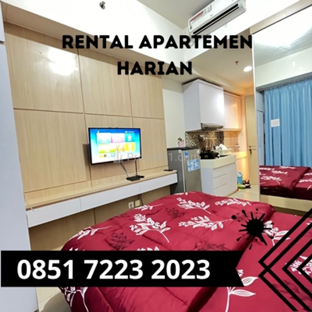 Sewa Apartemen Harian Treepark Serpong BSD City Tipe Studio Full Furnished