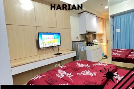 Sewa Apartemen Harian Treepark Serpong BSD City Tipe Studio Full Furnished