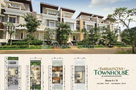 Dijual Townhouse Lokasi Strategis di Gading Serpong Tangerang