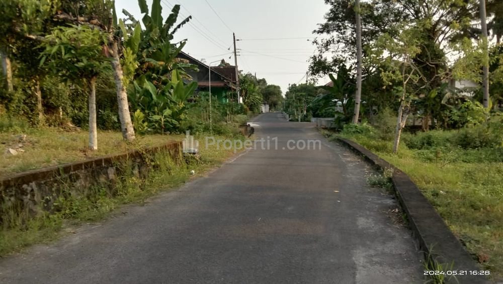 Dijual Tanah SHM Pekarangan di Dekat Pasar Godean Sleman Yogyakarta