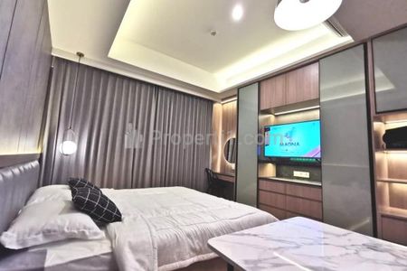 Sewa Apartemen Sudirman Hill Residences Tipe Studio Fully Furnished di Benhil Jakarta Pusat