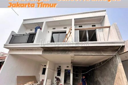 Dijual Rumah 2 Lantai Carport di Batu Ampar Condet Kramatjati Jakarta Timur