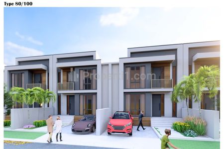 Rumah Villa Modern Baru City View di Jual Bisa KPR Termurah Dekat Nice Park Cisarua Bandung Barat