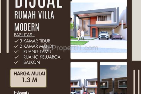 Jual Hunian Nuansa Villa Lokasi Strategis Harga Promo Termurah di Kawasan Wisata Cisarua Bandung Barat