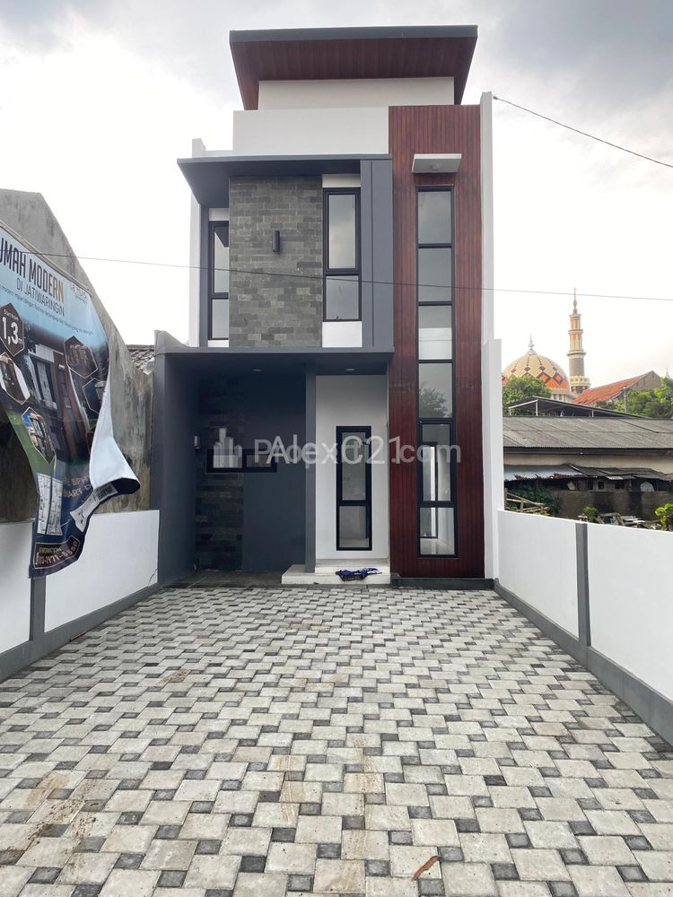 Dijual 4 Unit Rumah Baru di Jatiwaringin Design Minimalis, Pondok Gede, Bekasi