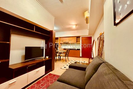 Sewa Apartemen Marbella Kemang Residence - 2 Bedroom Full Furnished, Dekat Tendean dan Lippo Mall Kemang