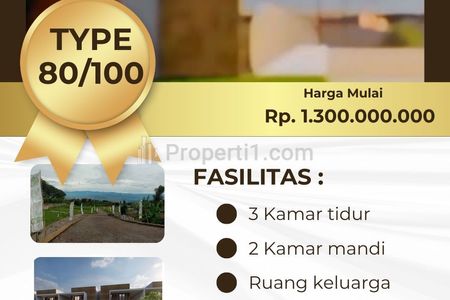 Dipasarkan Villa Modern City View Berkabut SHM Strategis Termurah Promo di Cisarua Bandung Barat