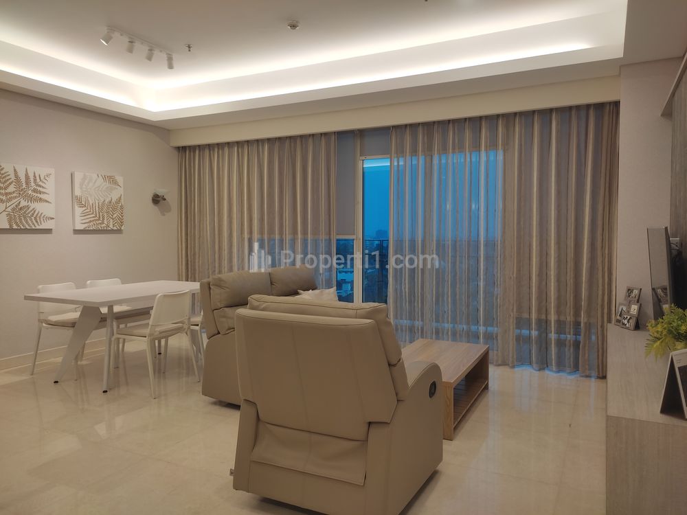 Luxury 2+1 Bedroom Corner Apartment For Lease at Pondok Indah Residences Tower Maya, Located in The Center of Jakarta Selatan