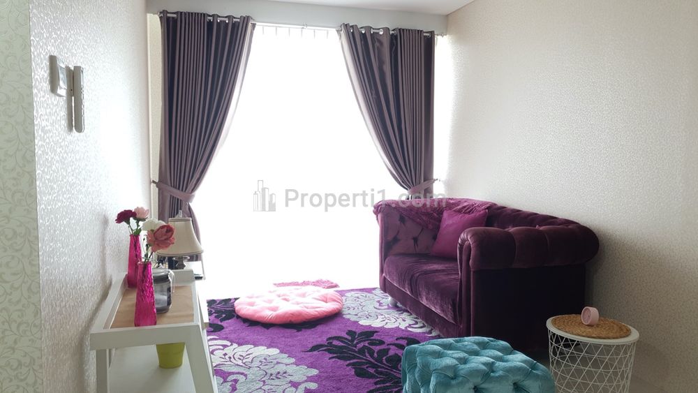 Sewa Apartemen Lexington Residence Deplu Jakarta Selatan - 1 Bedroom Modern Fully Furnished, dekat Pondok Indah