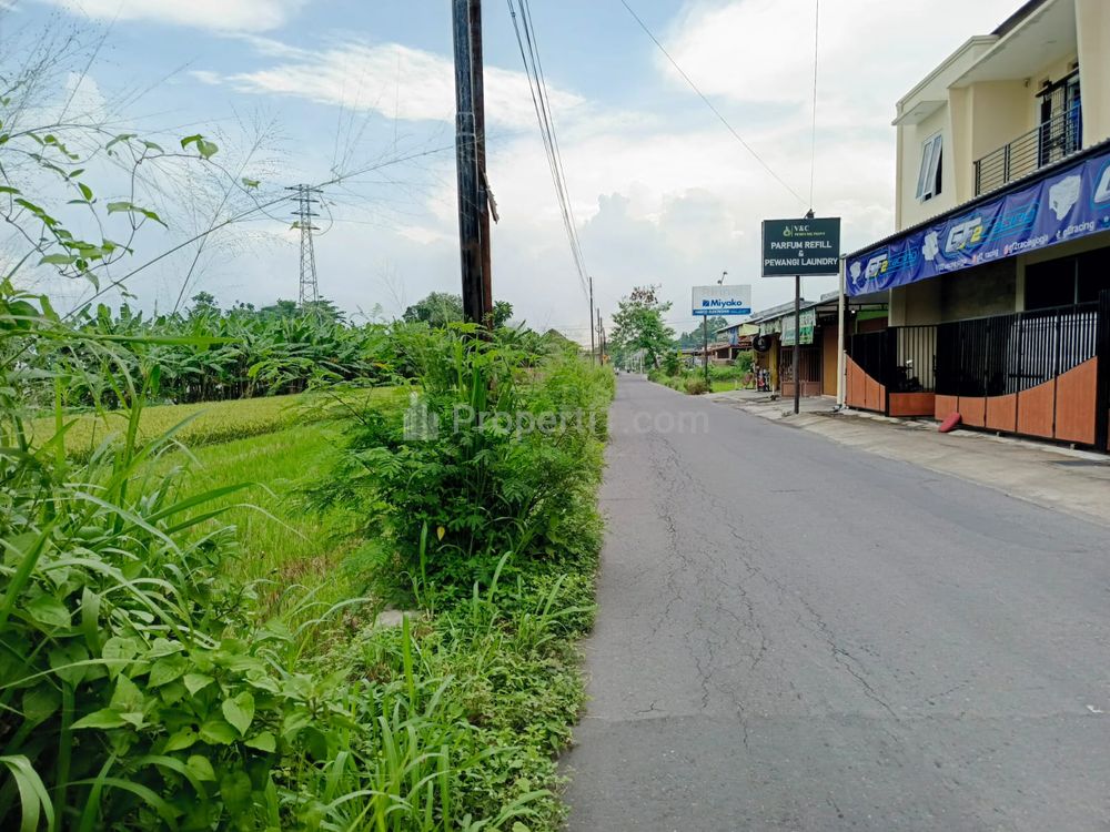 Dijual Tanah Murah Strategis Pinggir Jalan Sambisari Purwomartani Sleman