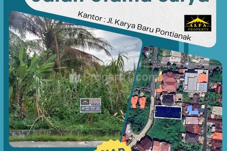 Dijual Tanah Jalan Surya Kota Pontianak