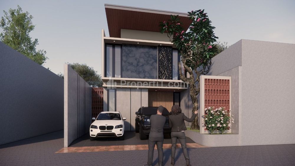 Dijual Rumah Baru Modern Kontemporer Full Furnish di Purwomartani Sleman