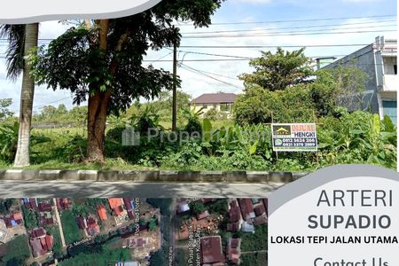 Dijual Tanah Jalan Arteri Supadio Kota Pontianak