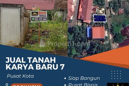 Dijual Tanah Karya Baru 7 Kota Pontianak