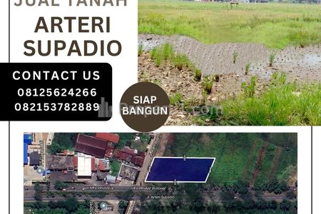 Dijual Tanah Jalan Arteri Supadio Kota Pontianak